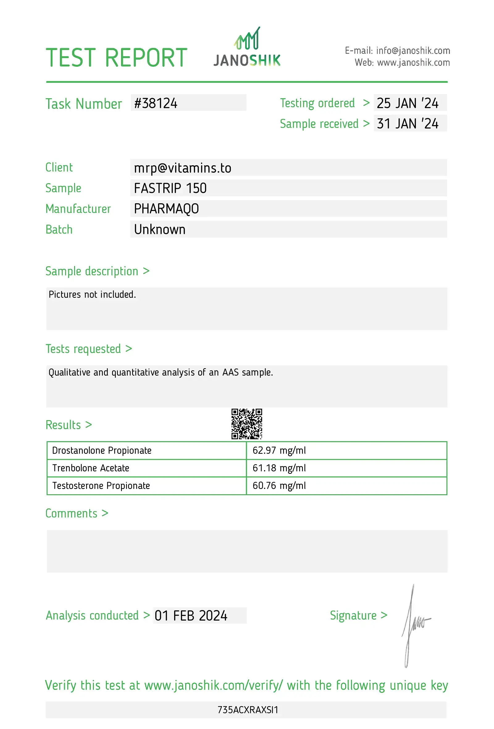 Fastrip150 – Pharmaqo labs - Image 2