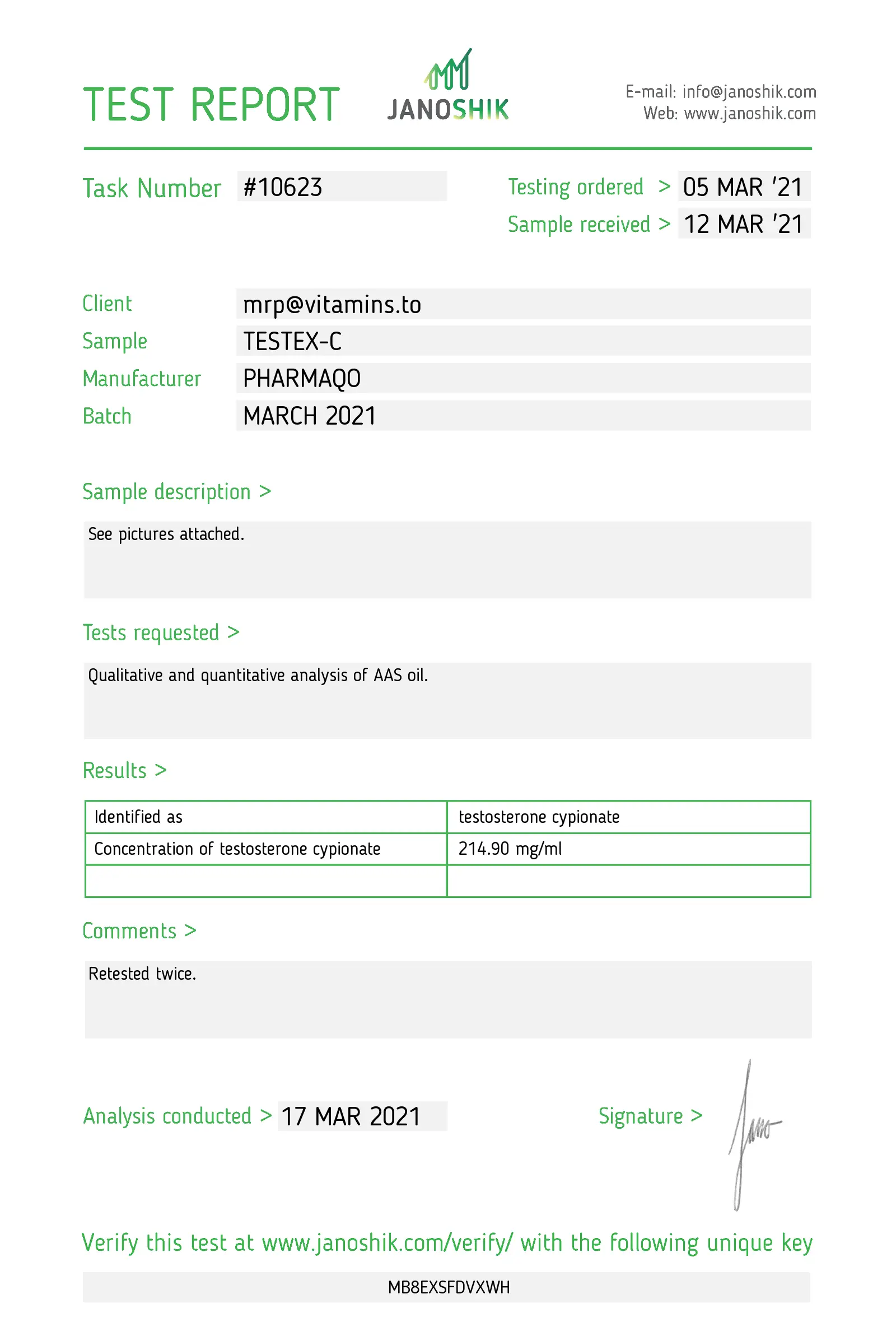 Testosterone-C 200 – Pharmaqo Labs - Image 6