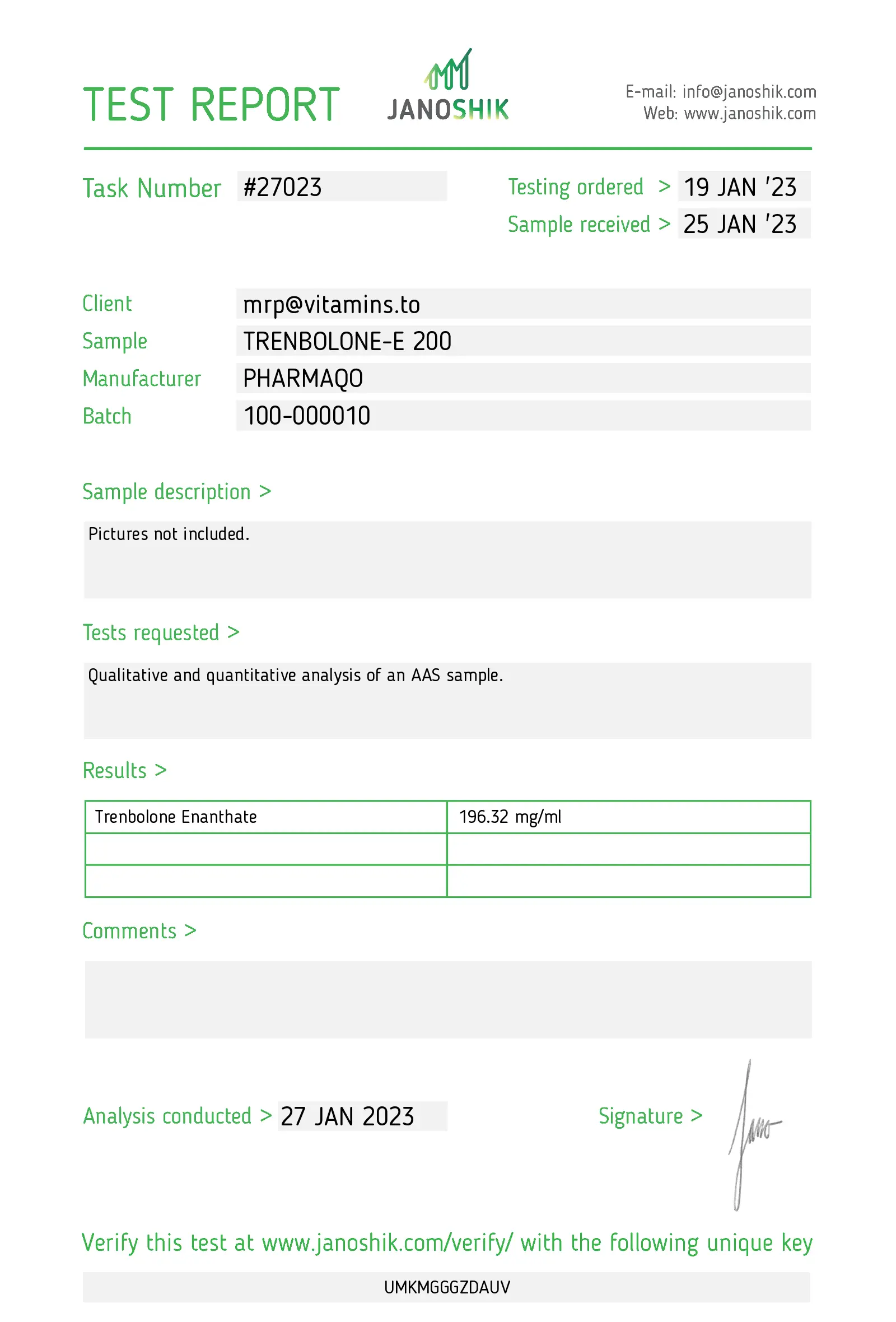 Trenbolone-E 200 – Pharmaqo Labs - Image 3