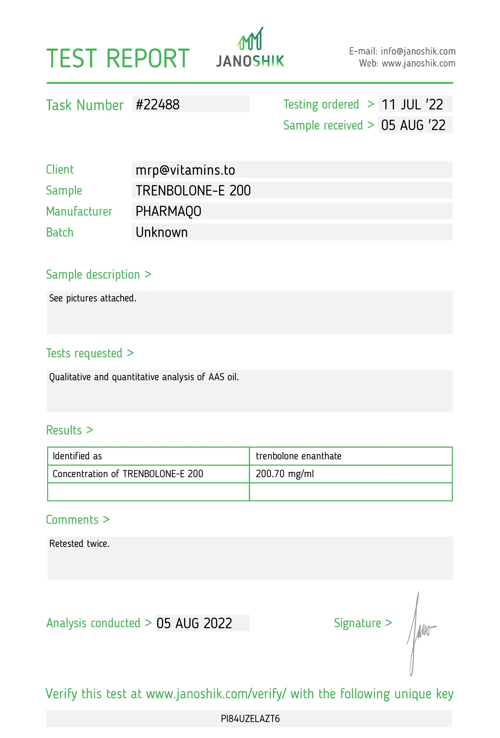 Trenbolone-E 200 – Pharmaqo Labs - Image 4