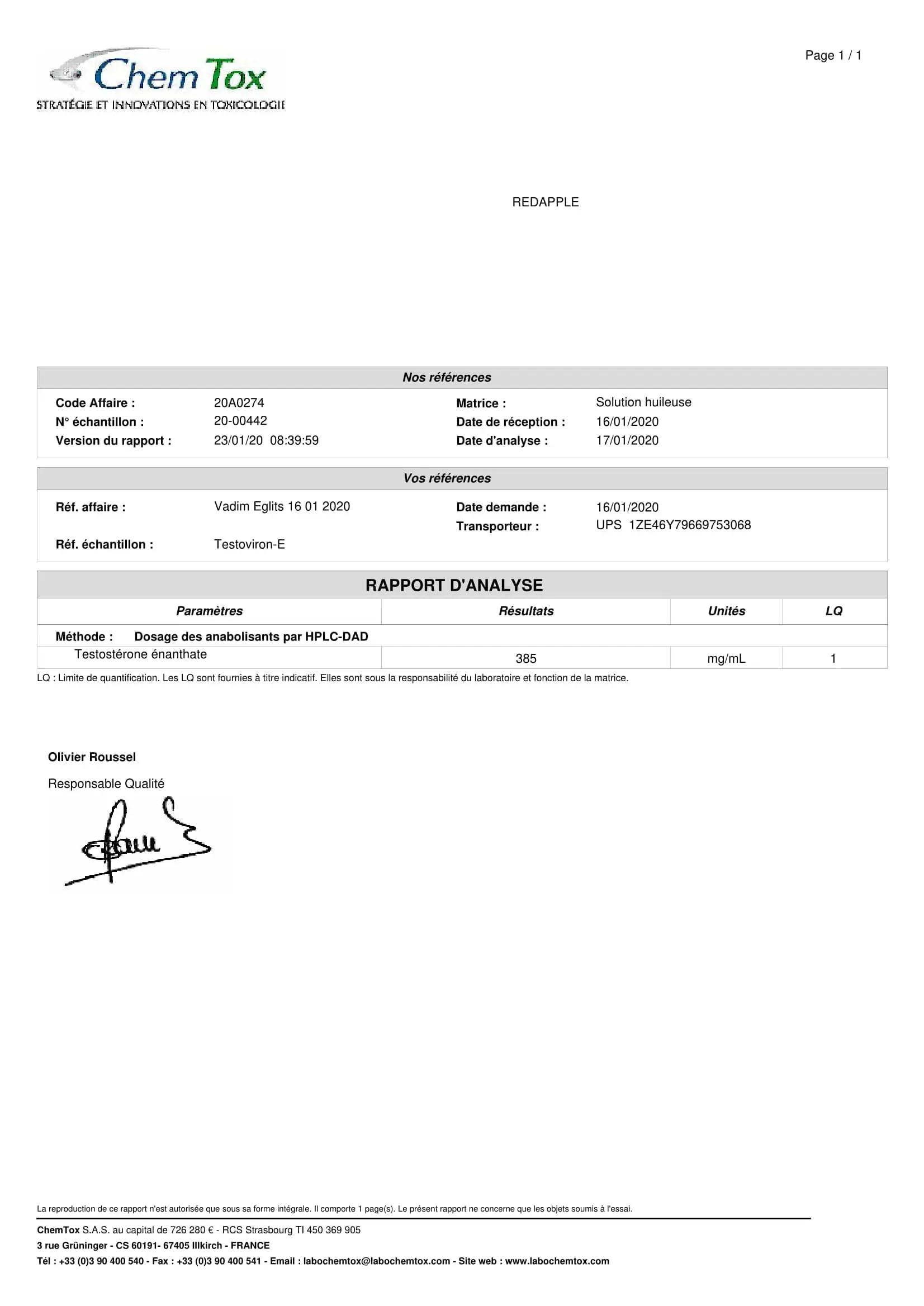 Testosterone-E 300 – Pharmaqo Labs - Image 4