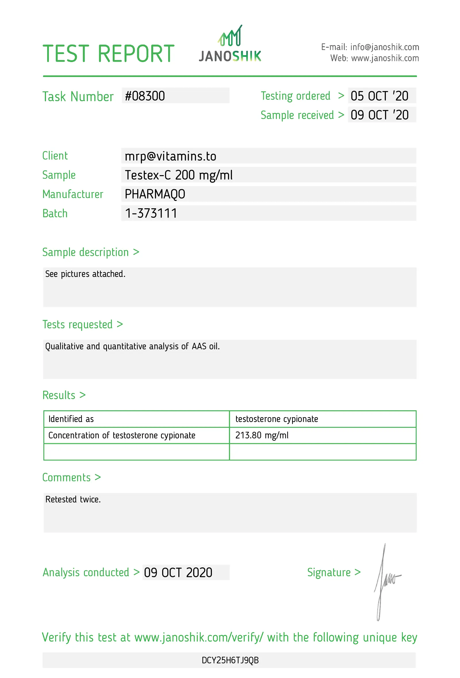 Testosterone-C 200 – Pharmaqo Labs - Image 5