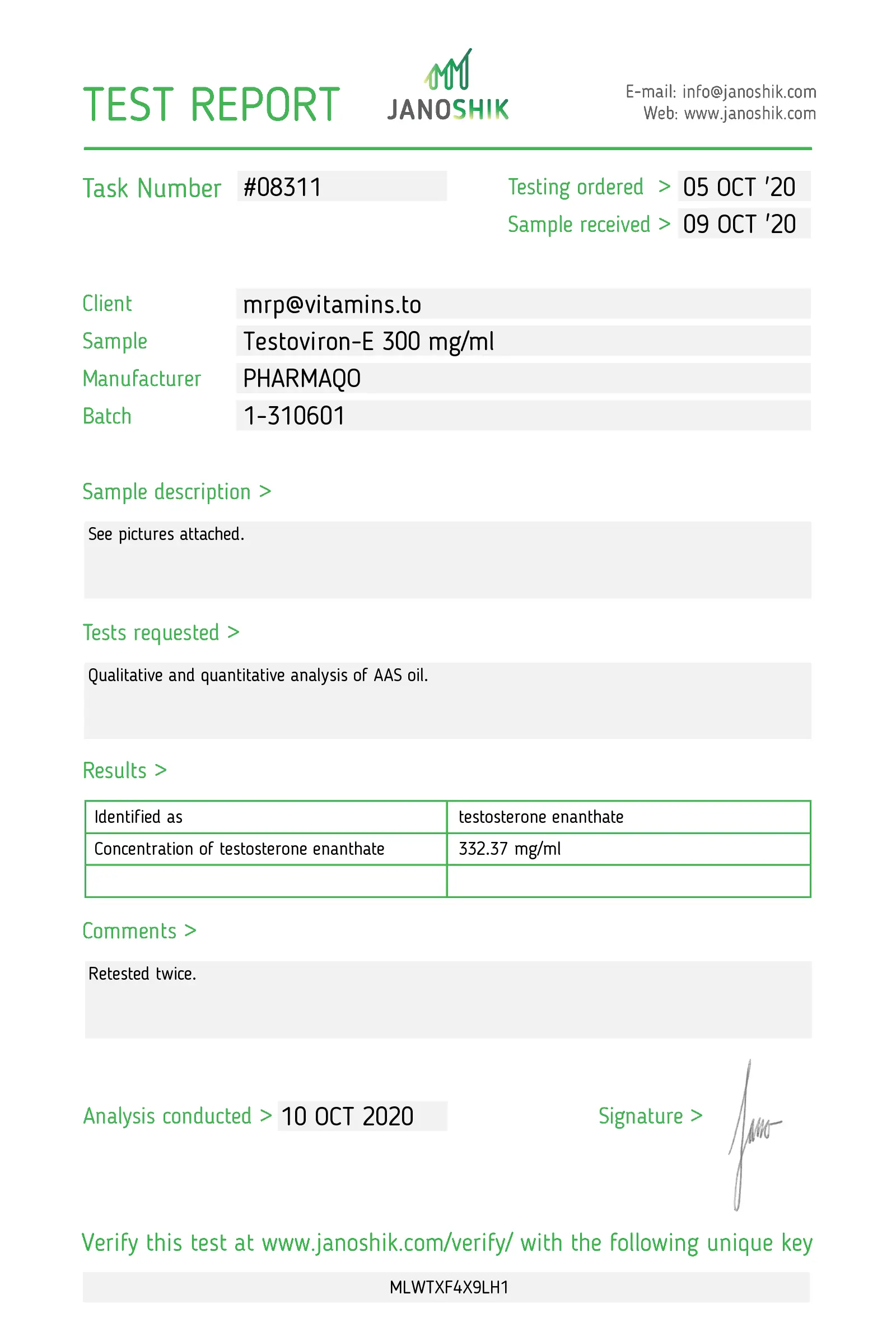 Testosterone-E 300 – Pharmaqo Labs - Image 6