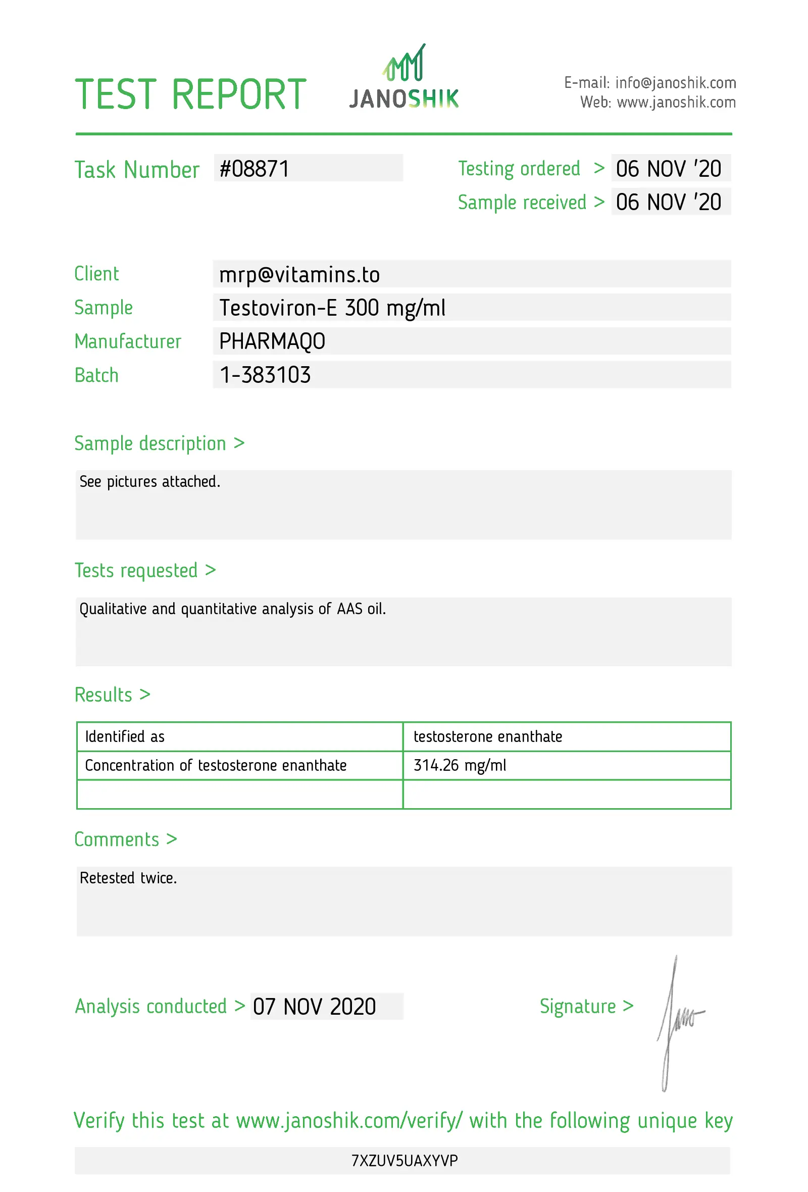 Testosterone-E 300 – Pharmaqo Labs - Image 7