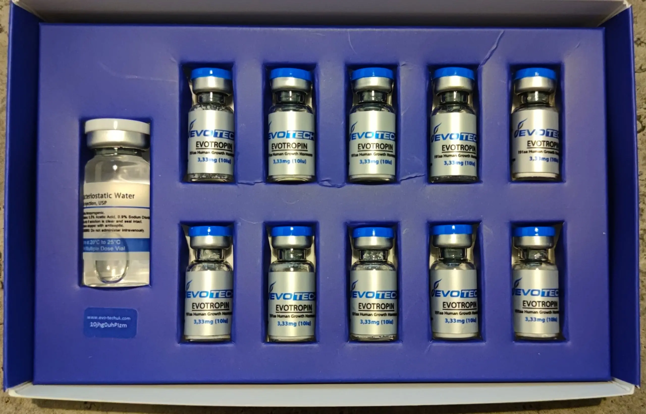 Evotropin HGH 100iu – Evotech - Image 2