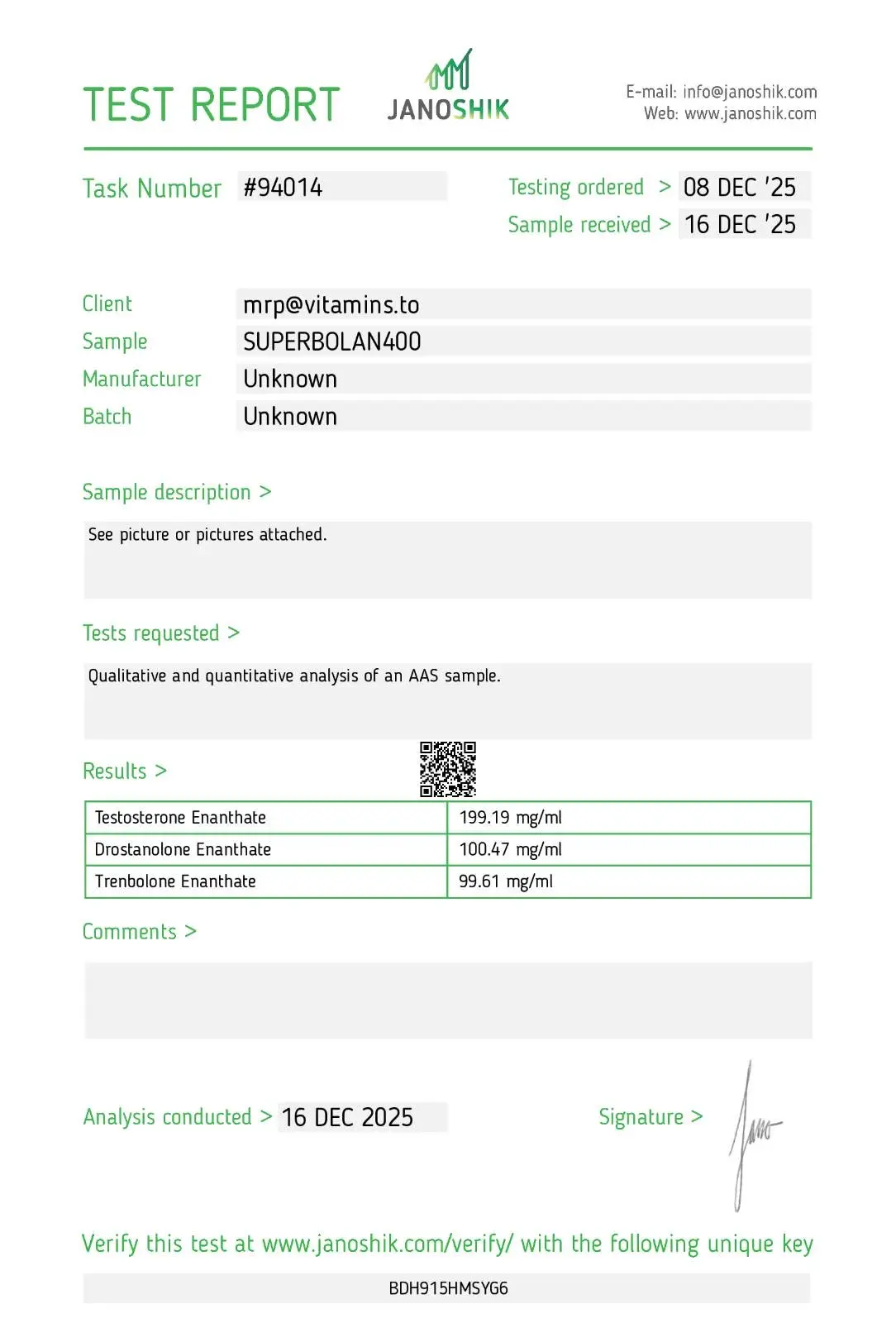 Superbolan 400 – Pharmaqo Labs - Image 9